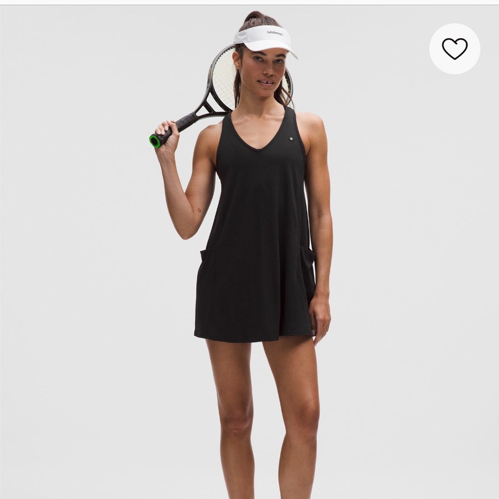 BNWT Lululemon athletica Black tennis dress